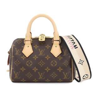 Louis Vuitton Monogram Speedy Bandouliere 20 2-way Hand/Shoulder Bag, Brown N...